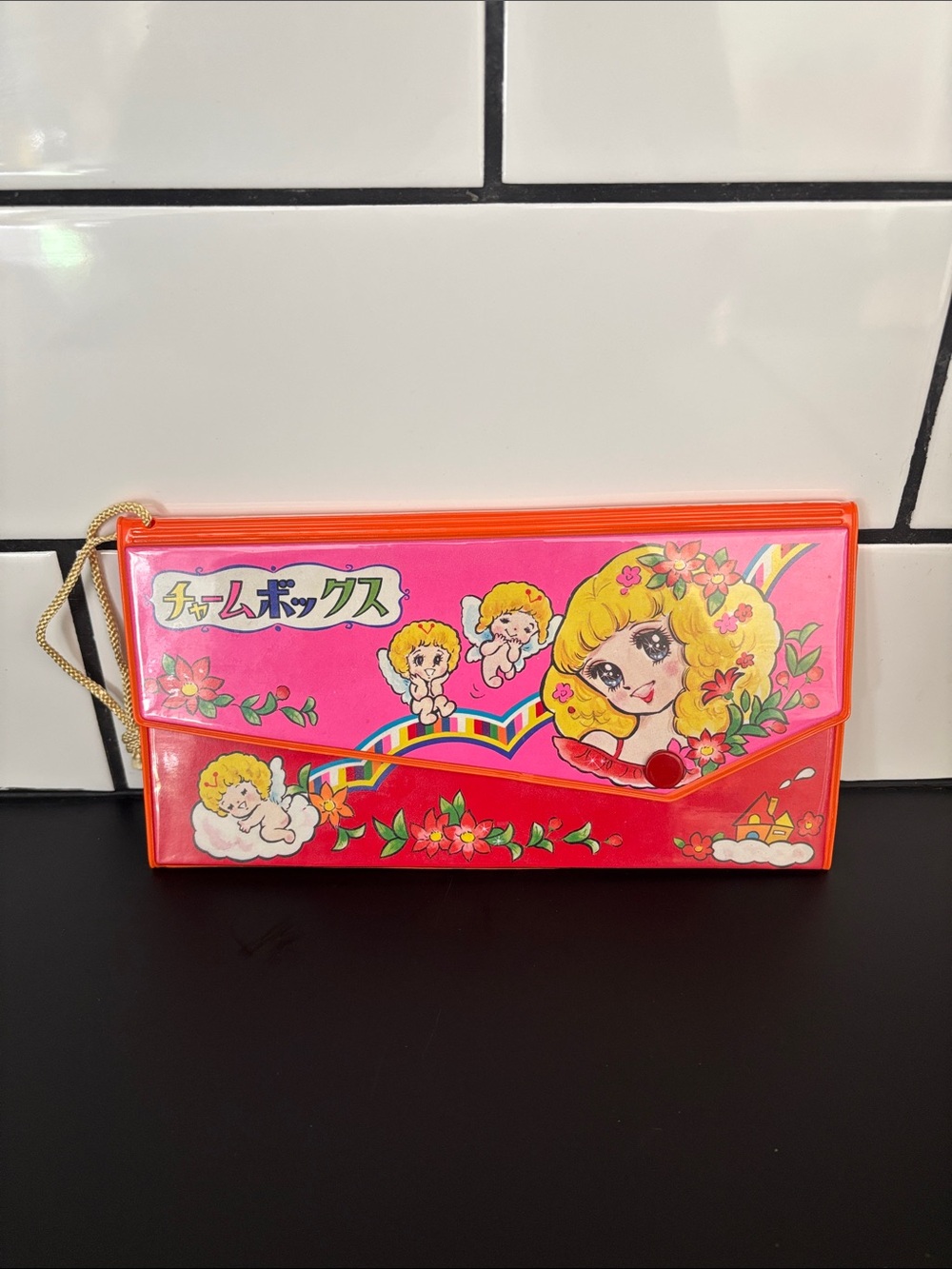 Vintage 70’s Okura Toy Showa Retro Plastic Clutch Stationary Set COMPLETE NWT